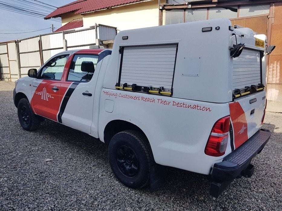 Hardtop Toyota Hilux VII (Facelift 2011) 2010 - 2015 SUV 4 Usi Alb (640)