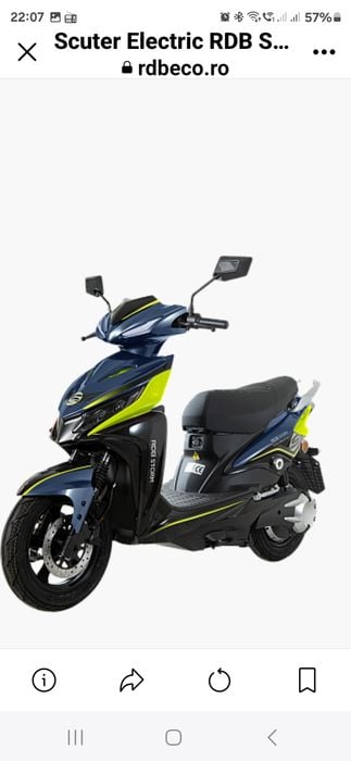 Vând scuter electric aproape nou nouț strom