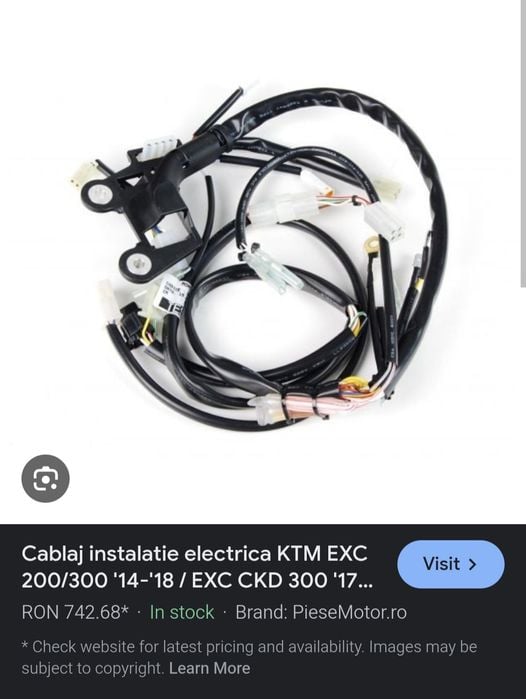 Instalație electrică KTM