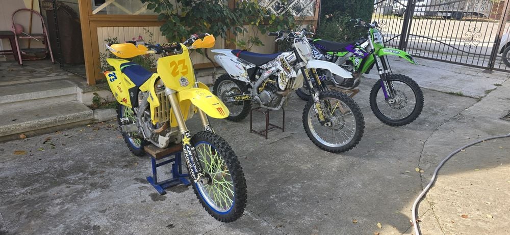 Kawasaki kx250f Suzuki rmz 250 450