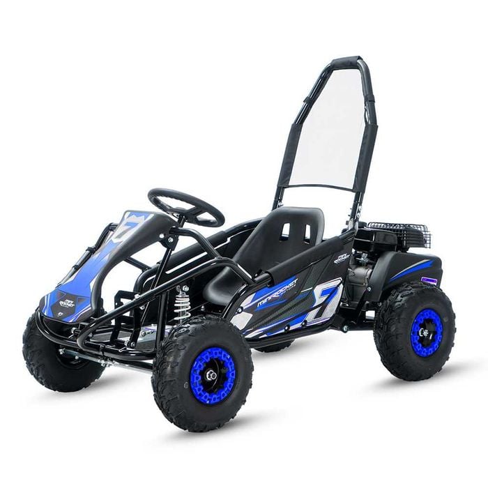 Buggy copii 98cc Mud Monster 6" automata 4T benzina albastru