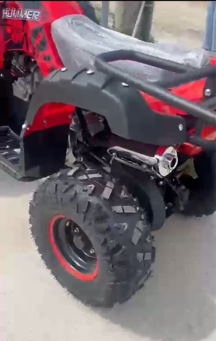 Atv 125cc 4 timpi pe benzina la aproape nou,nu are nicio dificultate.