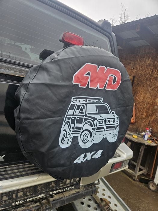 Husă pentru roată rezervă R15 Daihatsu Terios Feroza Suzuki Jimny Samu