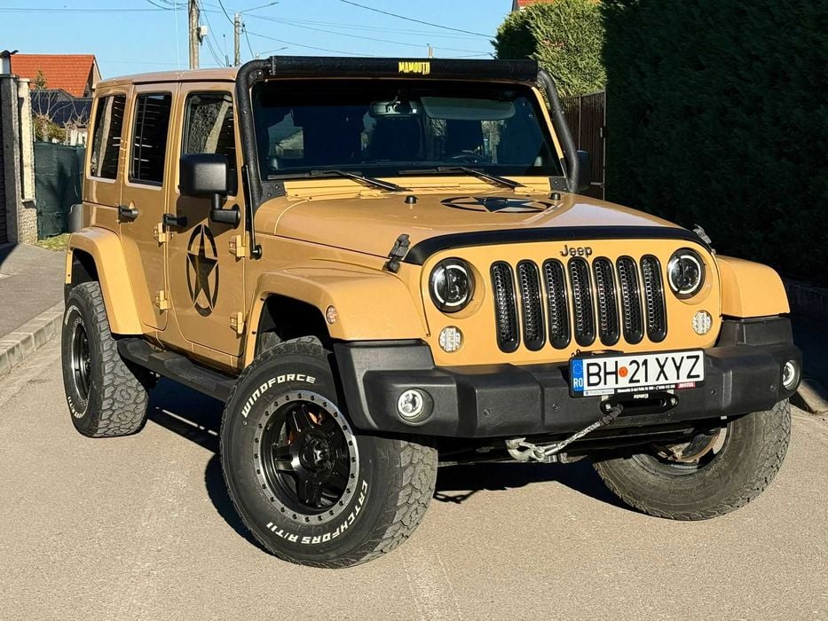 Jeep Wrangler JK 2013-Motor 2.8 Diesel 200 CP - Automat -Editie Sahara
