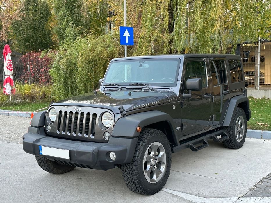 Jeep Rubicon an fab 2018 Motor 2.8 CRD 200 CP accept si variante auto!