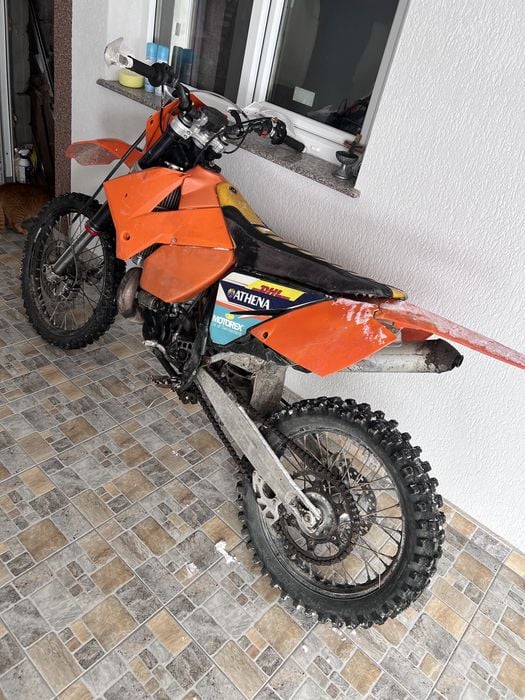 Enduro KTM 300 2T an fabricatie 2008, motor refacut de la 0