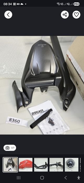 Aripa spate carbon Ducati Monster 937