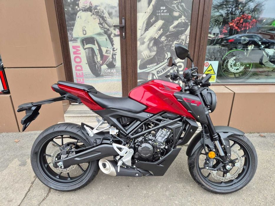 Honda CB125R ABS  NOU 2025 ~ Garantie ~ Rate fără DOBÂNDA ~