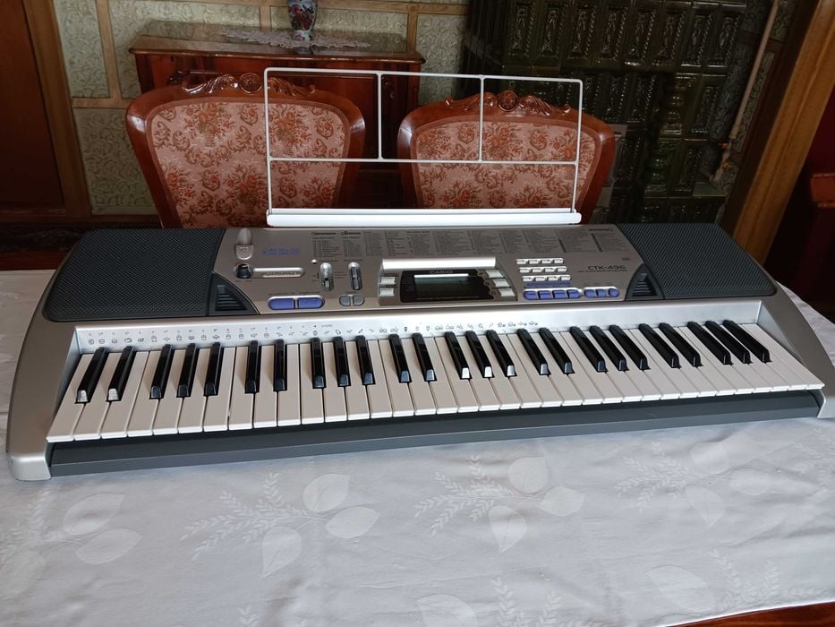 Orga electronica, pian, cu Microfon, CASIO CTK-496