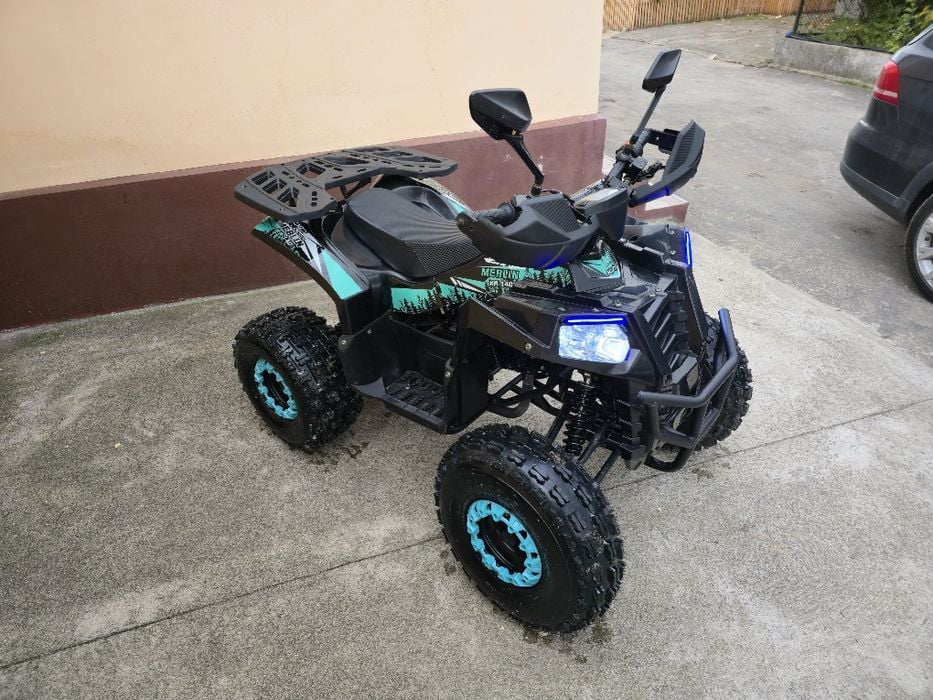 Vând ATV KXD Merlin de 140cc NOU ( 11 km / Factura si Garantie )