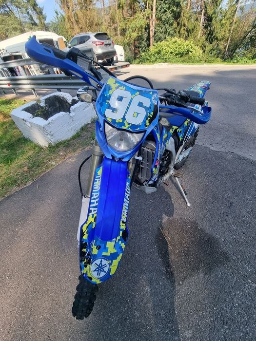 Yamaha wr 450 f înmatriculat