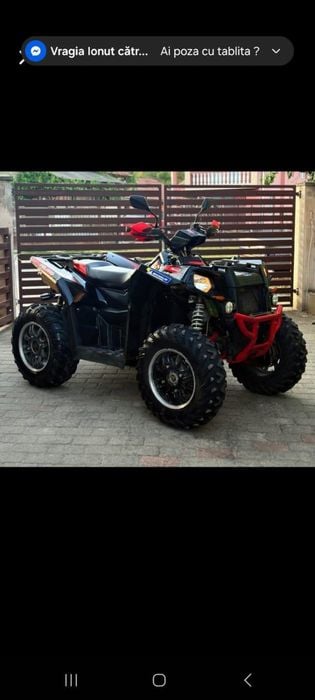 Polaris scrambler850 2014  7900€arata impecabil si estetic si mecanic