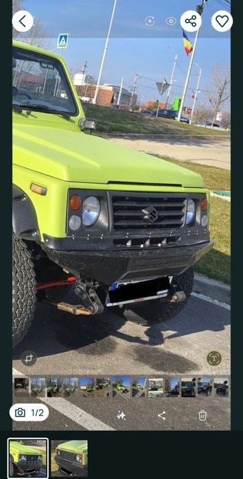 Bara fata metal off road Suzuki samurai