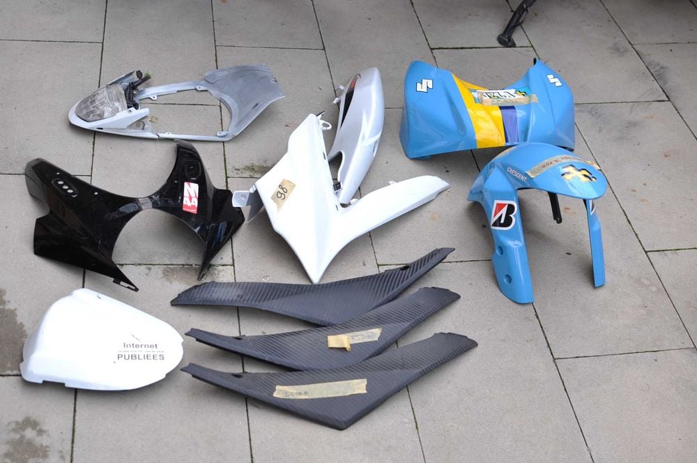 Carene tobe sei Suzuki GSXR1000 K7 K8 originale