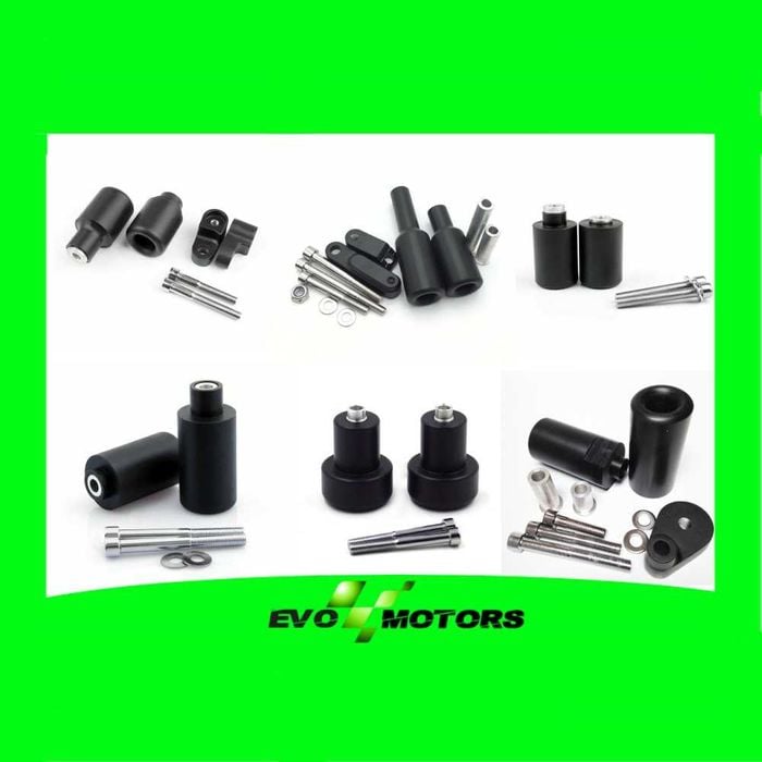 CRASH pad MOTO Honda Yamaha Kawasaki Suzuki BMW Buloane carena Evox