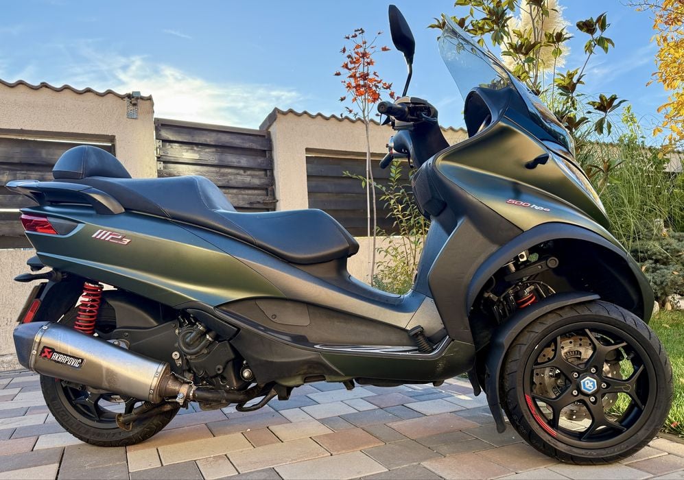 Piaggio mp3, piaggio 3 roti, 500cc, ABS/ASR, conduci cu B-ul