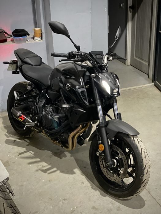 Yamaha MT07 2023 BLACK limitata A2 35 kw