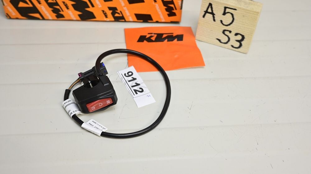 KTM XC SX 125 150 250 300 2023 - 2025 Bloc comenzi dreapta pornire