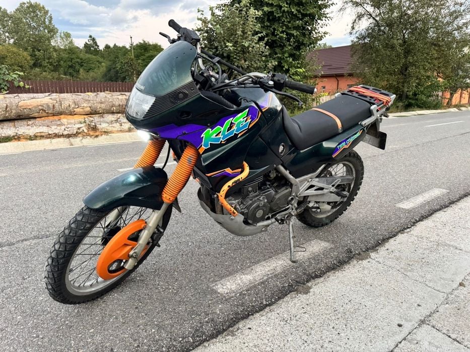 cross enduro kawasaki kle 500cc înmatriculat