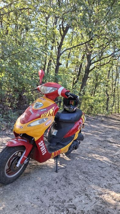 Scuter chinezească set 80cc fără acte negociabil