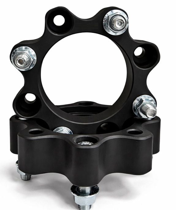 Distantiere ATV 30mm 4x110 Cf Moto, Aluminiu Forjat Negru, Centrare