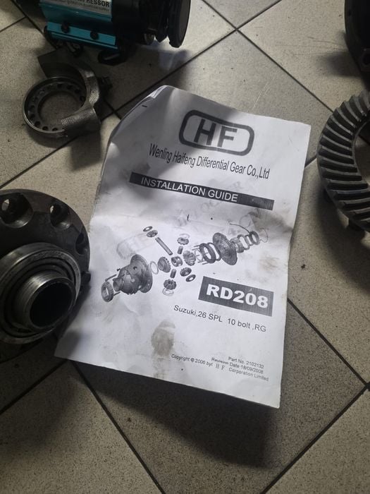Kit complet blocant aer HF Suzuki Jimny
26 dinți la planetara 
Se poat