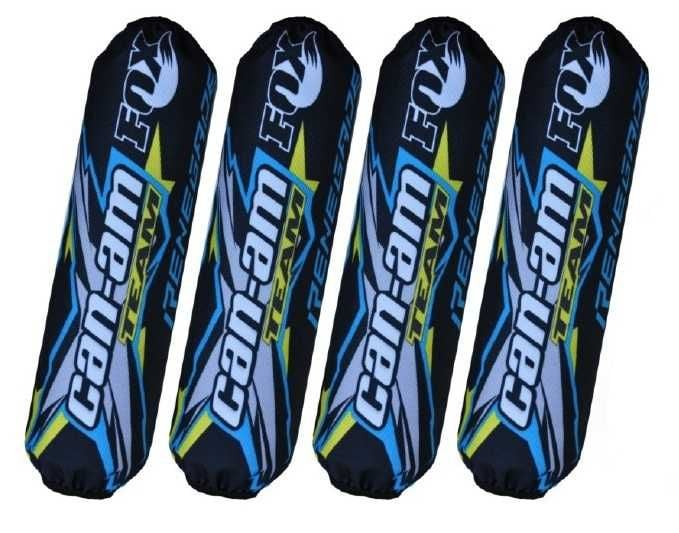 Husa Amortizor ATV set  Can-am Renegade black-blue fox shock
