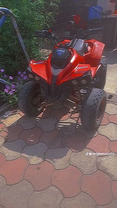 Vând sau schimb ATV kxd 110cc semi automat 1200 lei (schimb cu un alt