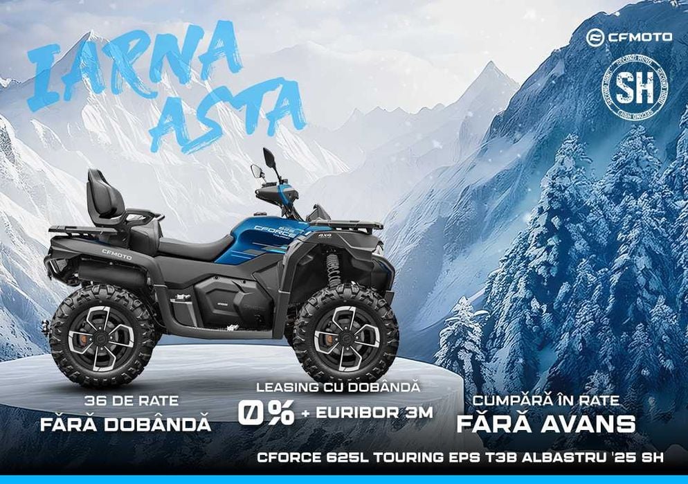 Atv CFMOTO CFORCE 625L Touring EPS T3b Albastru '25 SH