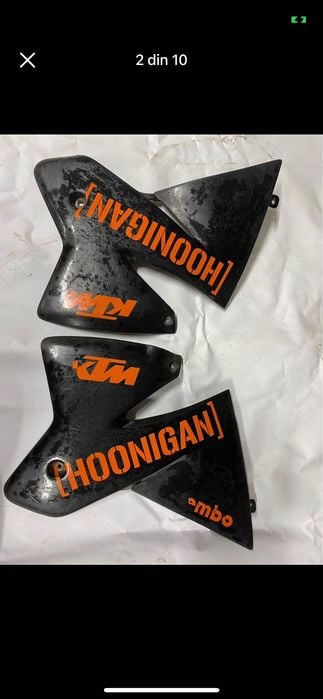 Carene KTM.  525-520 Exc bascula spate carcasa filtru aer