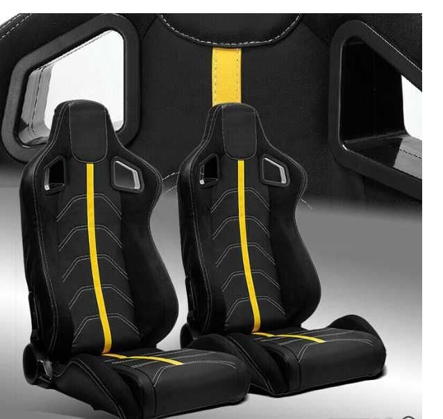 Scaun auto racing Recaro SPORT – Galben (Tuning / Sport)