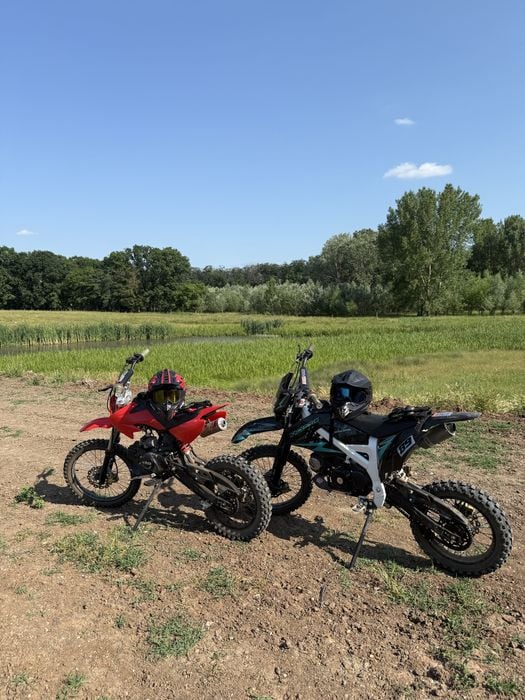 Vand 2 motocross-uri KXD pro Germany 125 cc