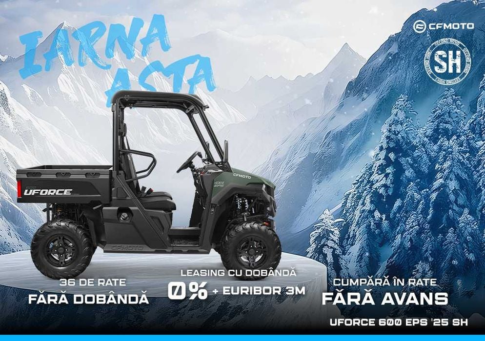 Atv CFMOTO Uforce 600 EPS Gri '25 SH