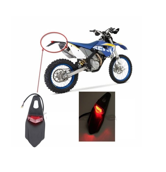 Codita Spate Moto Cu Stop Led Suport Numar Enduro Cross Sherco Gas Gas