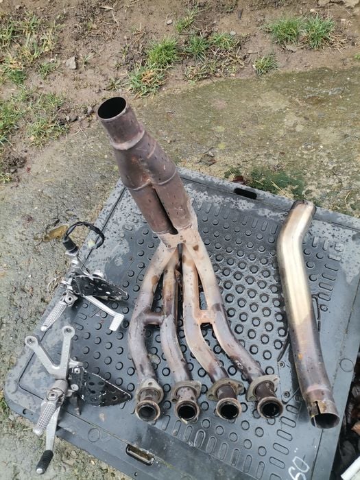 Galerie evacuare kawasaki ninja zx6r+scărițe