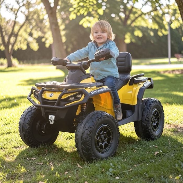 Quad na akumulator Outlander 4x4 DK-CA005 Żółty