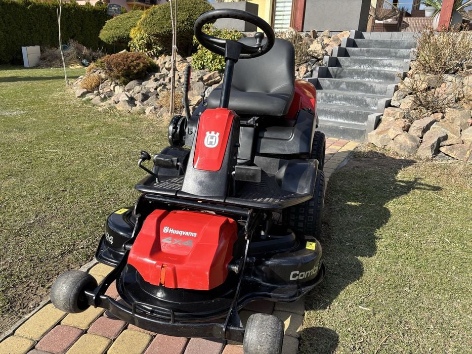 Traktorek kosiarka husqvarna/jonsered 18KM 4x4 pompa, hydro,nowy model