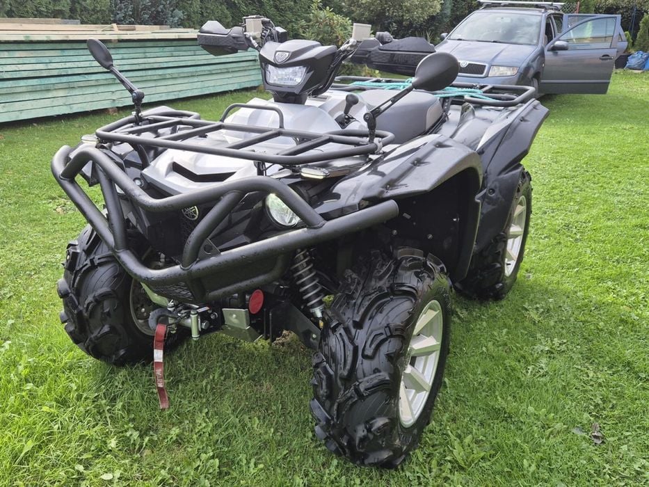 Kład Yamaha Grizzly 2023 versja Edition plus pług Yamaha Polski salon