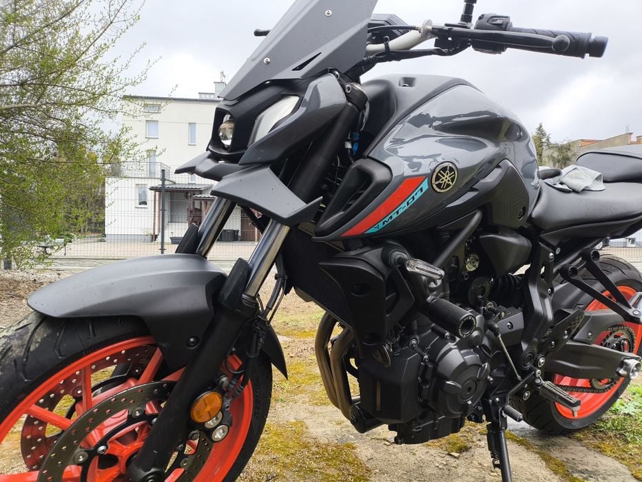 Yamaha MT07 przygotowana do sezonu