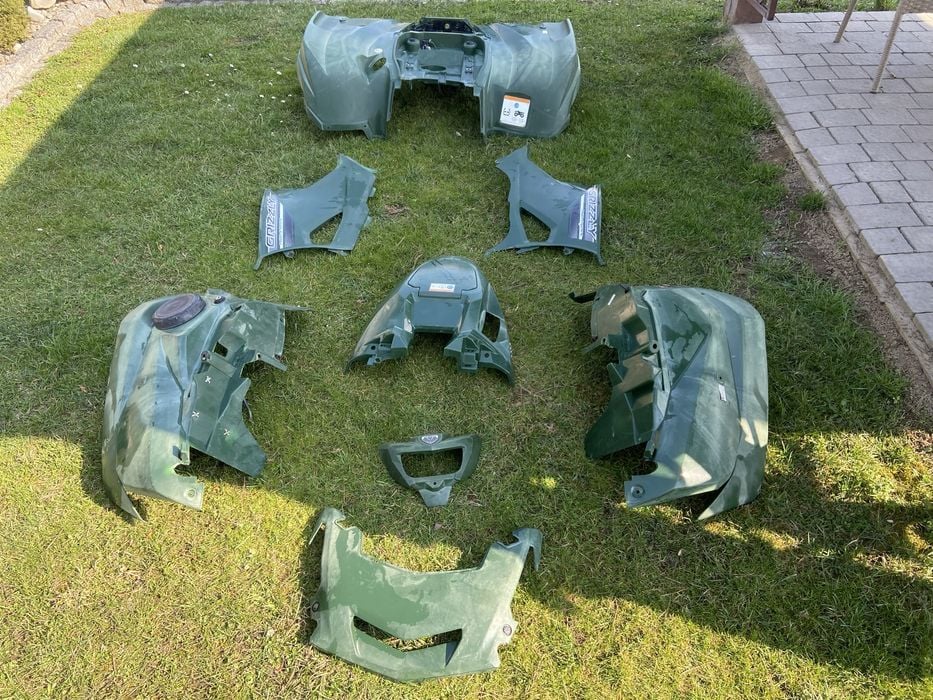 Plastiki osłony obudowy Yamaha grizzly 700 nowy model od *2016* 2020