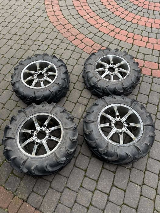 komplet kol kola kolo felga felgi 14 cal cali Polaris Scrambler