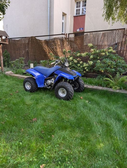 Niebieski quad Yamaha badger yfm 80 2001