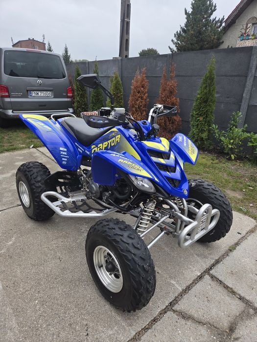 Yamaha Raptor 660 Dokumenty 15kW Zobacz