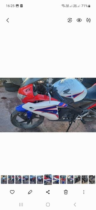 Honda cbr 125 250 silnik swap