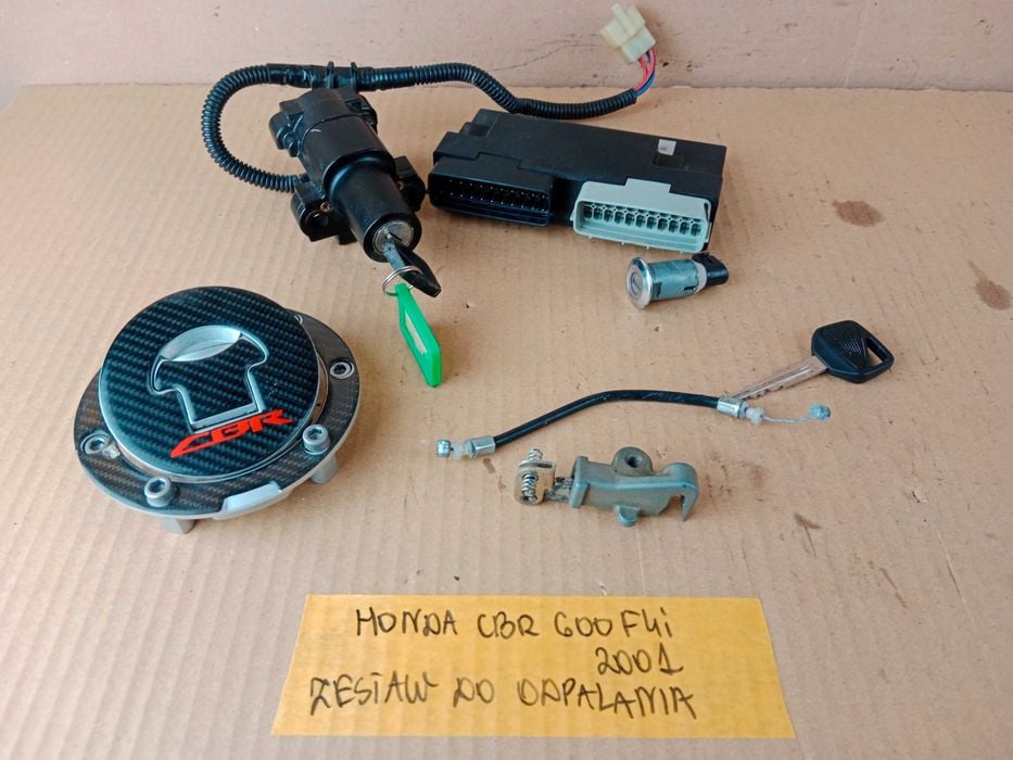 Honda CBR 600 F4i PC35 Zestaw do Odpalenia Stacyjka Komputer Klucze