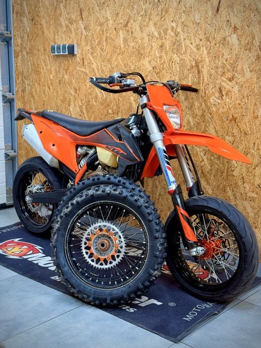 Ktm excf 500 stan bdb 2020r super moto + koła enduro import czechy