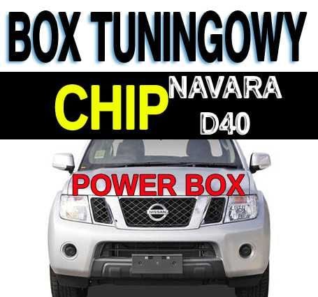 Chip NAVARA D40 NISSAN od2004 do 2014r |Power BOX| 2.5 dCi |VTech| 4x4