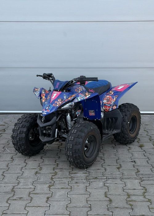 Quad Yamaha YZF 50 rok 2023, oklejenie Psi Patrol - stan bardzo dobry