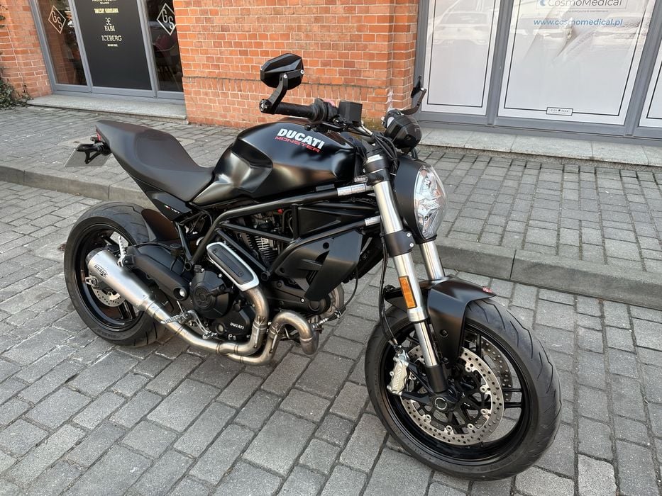 Ducati Monster 797 Abs Sportowy wydech Shark 2018r