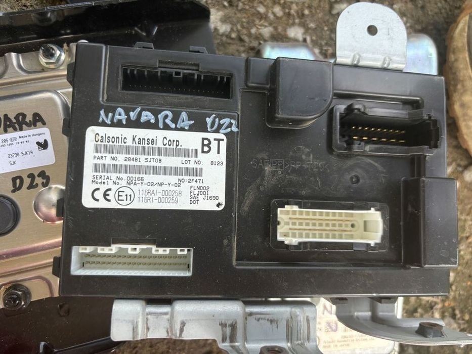 nissan navara d23 moduł sterownik bsi 284b15jt0b